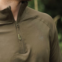 Korda Kool UPF Zip Jersey Dark Olive